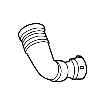 OEM 2021 BMW M4 FILTERED AIR PIPE - 13-71-8-095-810