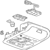 OEM 2020 Chevrolet Traverse Overhead Console - 84433523