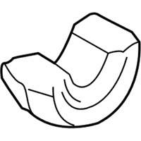 OEM BMW M3 Rubber Mount, Stabiliser, Lower Section - 31-35-2-283-516