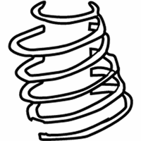 OEM 2000 Chevrolet Impala Spring - 10391596