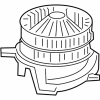 OEM 2008 Chrysler Crossfire Motor-Blower With Wheel - 5139032AA