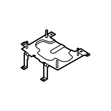 OEM Hyundai BRACKET-POWER RELAY MOUNTING - 37554-BY000