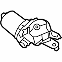 OEM Kia Rio Windshield Wiper Motor Assembly - 981101G000