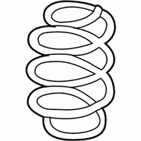 OEM 2006 BMW X5 Front Coil Spring - 31-33-6-750-331