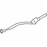 OEM 2008 BMW 528i Catalytic Converter - 18-30-7-541-848