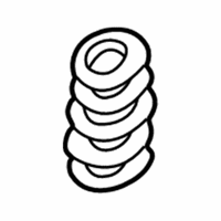 OEM 2004 Mercury Sable Coil Spring - 4F1Z-5310-BA