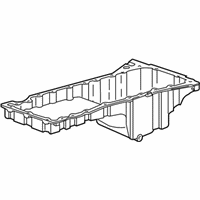 OEM 2004 Chevrolet Colorado Oil Pan - 12600498