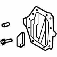 OEM 2015 Lexus LS600h Cover Sub-Assembly, Differential - 41108-50050