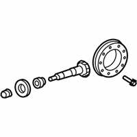 OEM 2012 Lexus IS F Final Gear Kit, Differential, Rear - 41201-59235