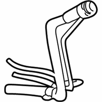 OEM Toyota Echo Filler Pipe - 77201-52290