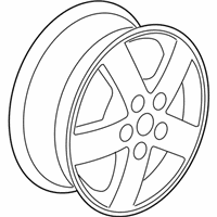 OEM 2005 Saturn Vue Value Alloy Wheel Rim 16X6.5 5 Lugs Quality Replacement - 9595255