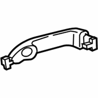 OEM 2005 Lexus GX470 Door Outside Handle Assembly - 69211-28070-B3