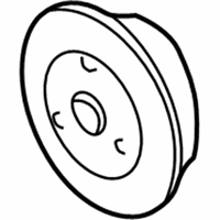 OEM 2001 BMW 330Ci Pulley - 32-42-1-740-858