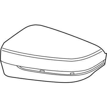OEM 2020 BMW 840i xDrive Gran Coupe COVER CAP CARBON, LEFT - 51-16-7-497-061