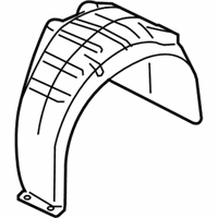 OEM 2020 Nissan GT-R Protector-Rear Wheel House, RH - 76748-6AV0A