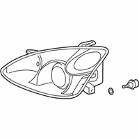 OEM Lexus RX330 Headlamp Unit Assembly - 04002-85148