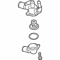 OEM Ford Fusion Thermostat Unit - DS7Z-8A586-D