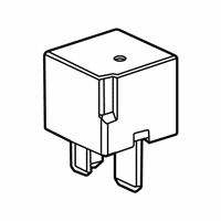 OEM Ford F-350 Super Duty Relay - JU5Z-14N089-A