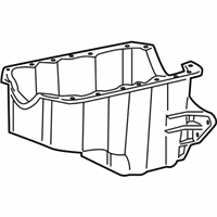 OEM 1999 Ford F-150 Oil Pan - 3L3Z-6675-CA