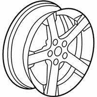 OEM 2008 Chevrolet Equinox Wheel, Alloy - 22978079