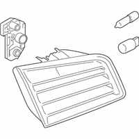 OEM 2015 BMW 528i Rear Light In Trunk Lid, Left - 63-21-7-306-163