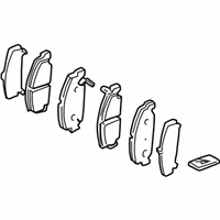 OEM 2005 Honda Civic PAD SET, FR - 45022-S5D-406