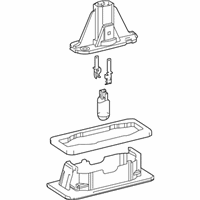 OEM Toyota License Lamp - 81270-02250