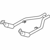 OEM 2014 Ford Mustang Converter & Pipe - DR3Z-5F250-A