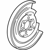 OEM 2002 Ford F-150 Support Plate - F75Z-2B636-AA