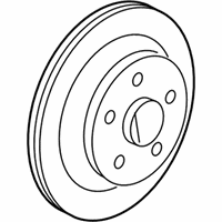 OEM 2006 Dodge Ram 1500 Brake Rotor - 5290345AB