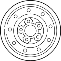 OEM 1998 Ford Expedition Alloy Wheels - F75Z1015CA
