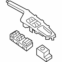 OEM Kia Optima Power Window Main Switch Assembly - 93570D4000AK5