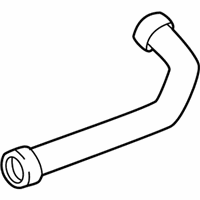 OEM BMW 528i Radiator Coolant Water Hose - 11-53-1-740-832