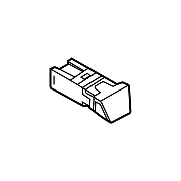 OEM 2020 Ford Escape Hazard Switch - JX7Z-13350-A