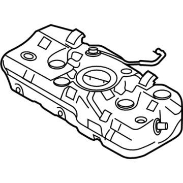 OEM 2022 Hyundai Sonata Tank Assembly-Fuel - 31150-L5500