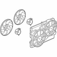 OEM 2006 Saturn Vue Fan Shroud - 10387467