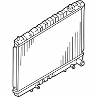 OEM Infiniti QX4 Radiator Assembly - 21460-0W517