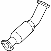 OEM 2015 Dodge Charger Front Catalytic Converter And Pipe - 68057165AH