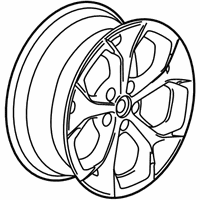 OEM 2022 Chevrolet Malibu Wheel, Alloy - 84434570