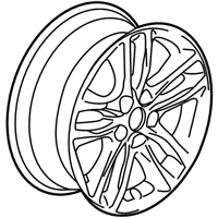 OEM 2016 Chevrolet Malibu Wheel, Alloy - 22969720