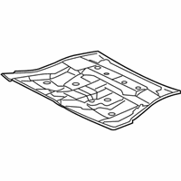 OEM Toyota Avalon Center Floor Pan - 58211-07070