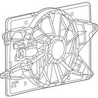 OEM 2014 Dodge Dart Fan-Radiator Cooling - 68189127AA