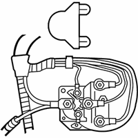 OEM 2009 Ford F-350 Super Duty Relay Assembly - F81Z-14448-AB