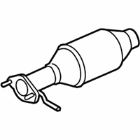 OEM Ford Focus Catalytic Converter - AS4Z-5E212-C