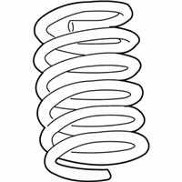 OEM 2008 Lincoln MKZ Coil Spring - 8H6Z-5560-B