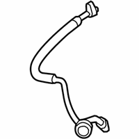 OEM Cadillac DTS Hose Asm-A/C Compressor - 25994170