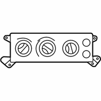 OEM Ram 1500 Control-A/C And Heater - 55056827AK