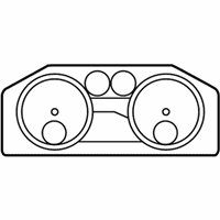 OEM 2010 Dodge Ram 1500 Cluster-Instrument Panel - 5172850AE