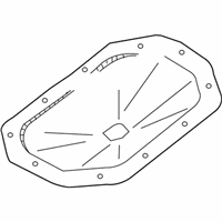 OEM Chevrolet Aveo Transmission Pan - 96866844