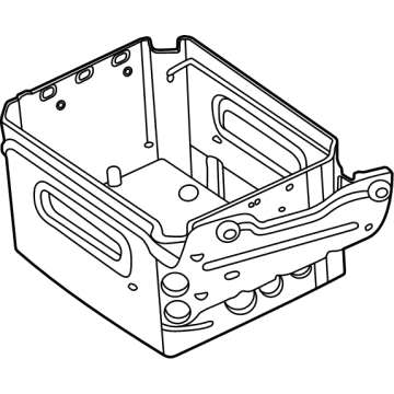 OEM BMW BATTERY TRAY, 48-V BATTERY - 61-21-8-780-796